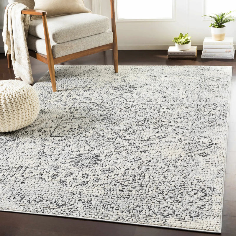 Bosphorus Black Mosaic Rug - Clearance by Boutique Rugs
