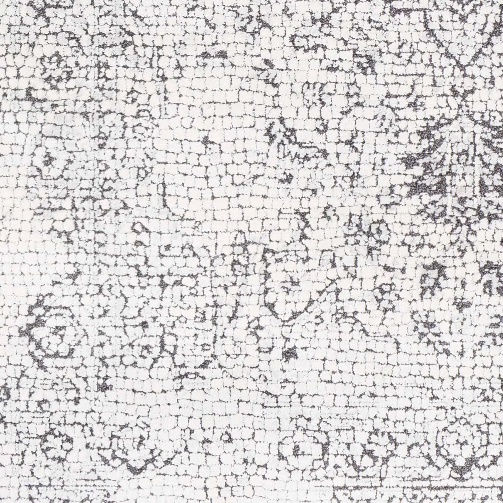 Bosphorus Black Mosaic Rug - Clearance by Boutique Rugs