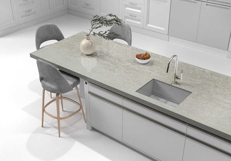 Botticino Fioritto Polished Marble Slab Random room scene 4