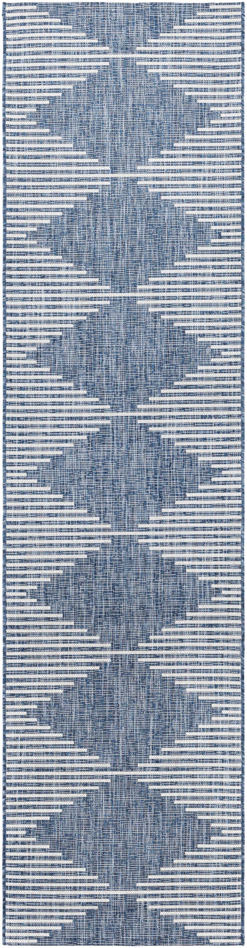 Stephan Navy Outdoor Rug by Boutique Rugs