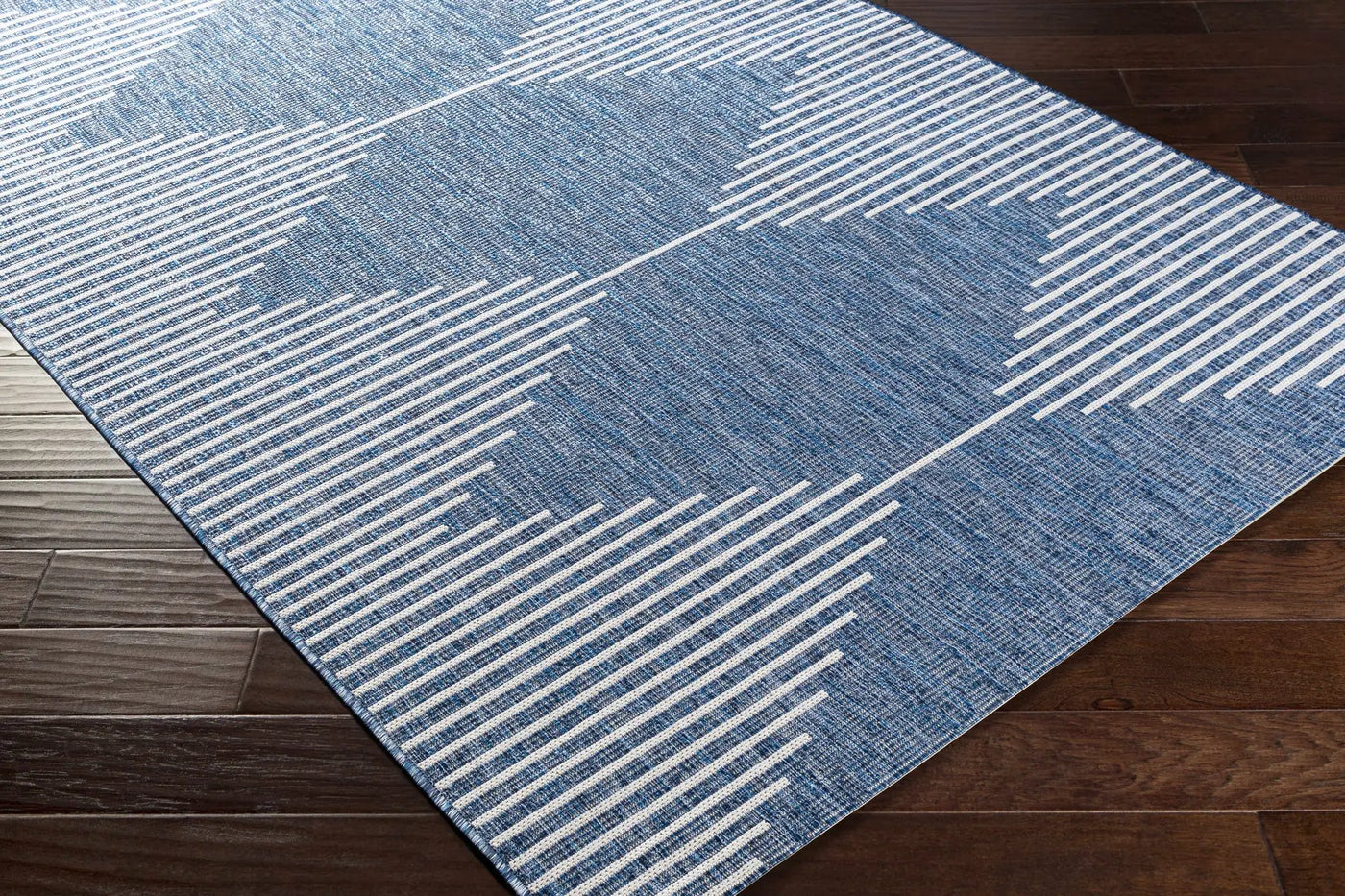 Stephan Navy Outdoor Rug by Boutique Rugs