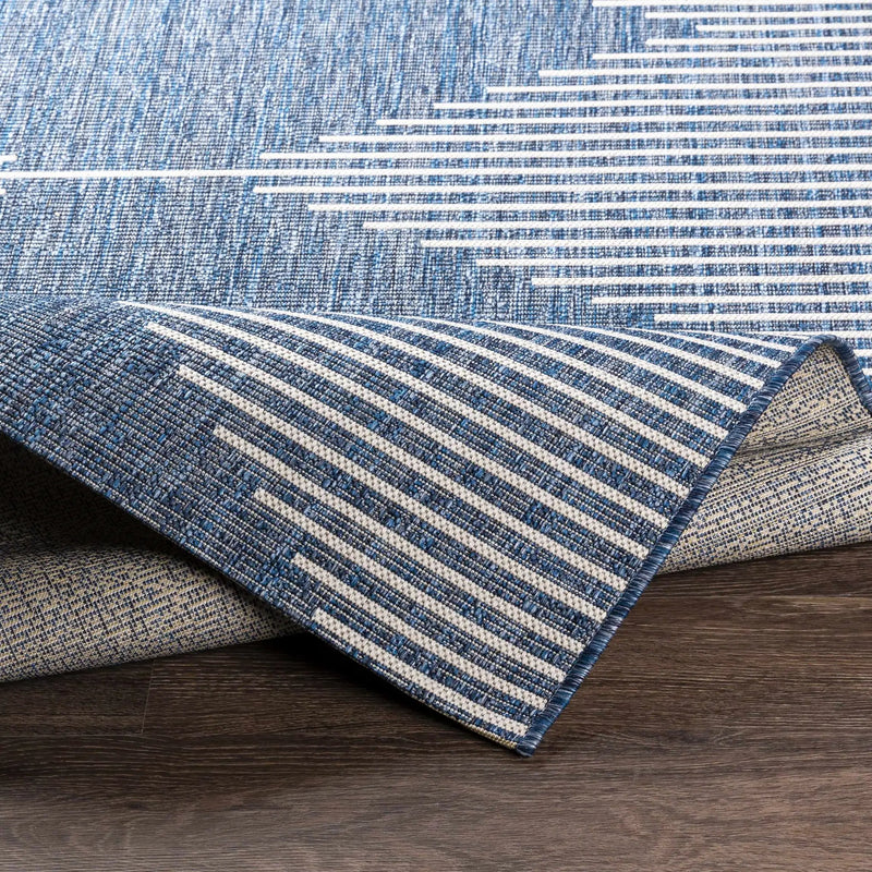Stephan Navy Outdoor Rug by Boutique Rugs
