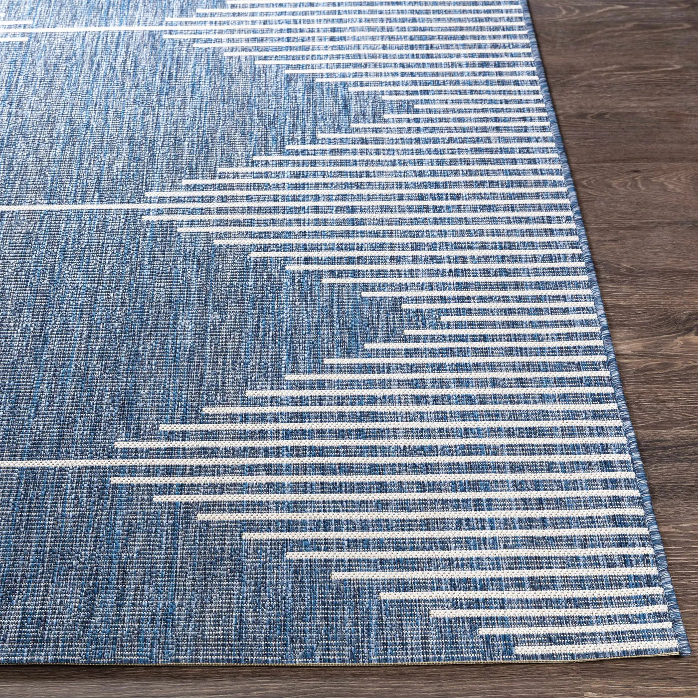 Stephan Navy Outdoor Rug by Boutique Rugs