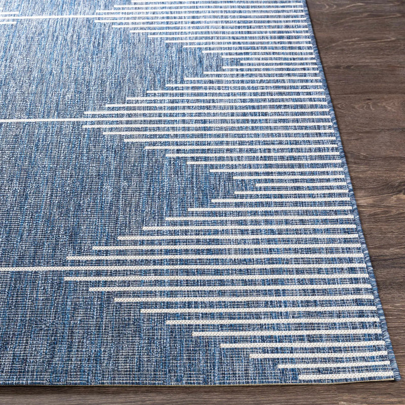 Stephan Navy Outdoor Rug by Boutique Rugs