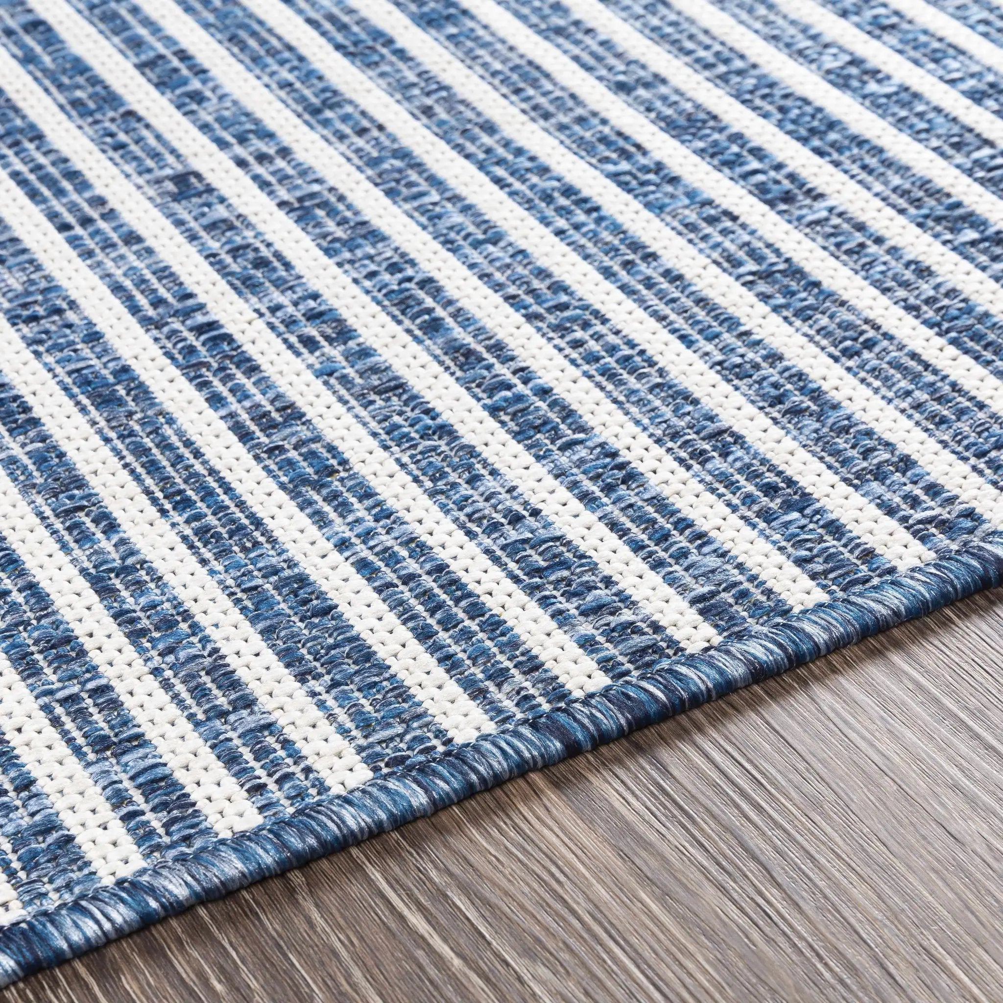 Stephan Navy Outdoor Rug by Boutique Rugs