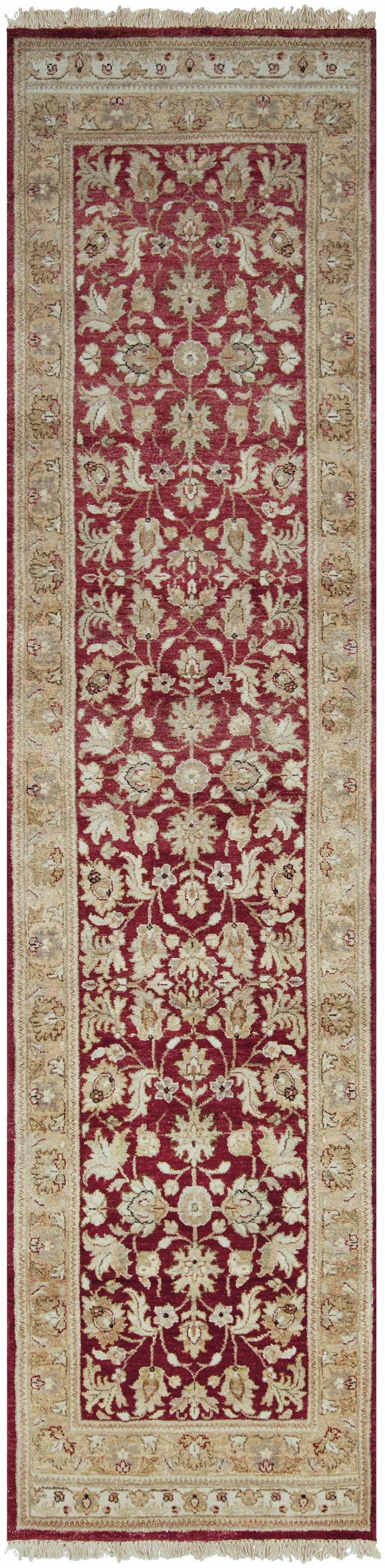 Red&Gold Premium Wool Area Rug - Clearance by Boutique Rugs