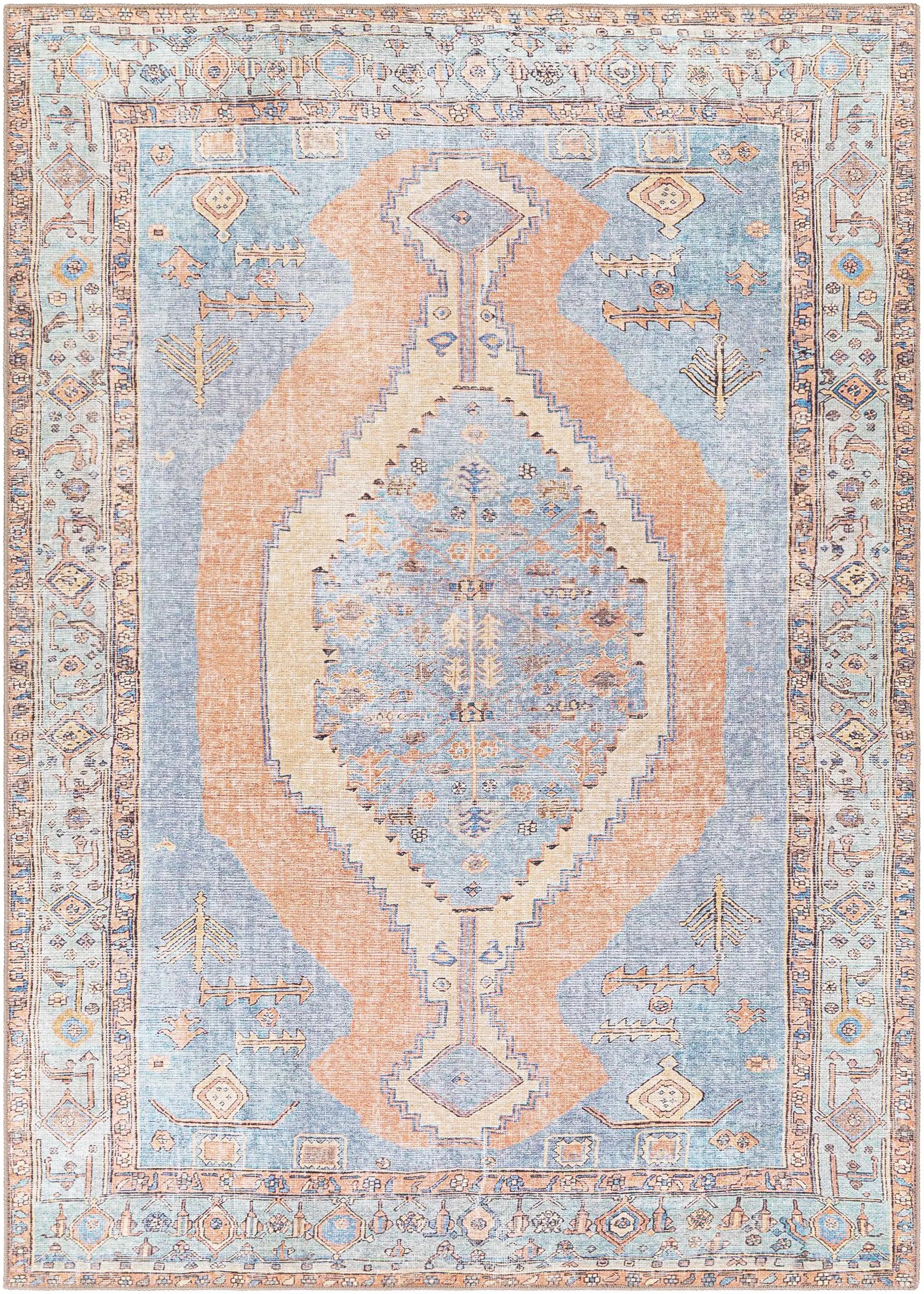 Bovey Washable Area Rug - Clearance by Boutique Rugs