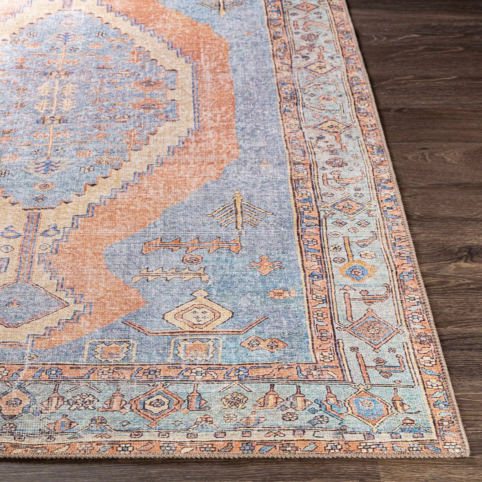 Bovey Washable Area Rug - Clearance by Boutique Rugs