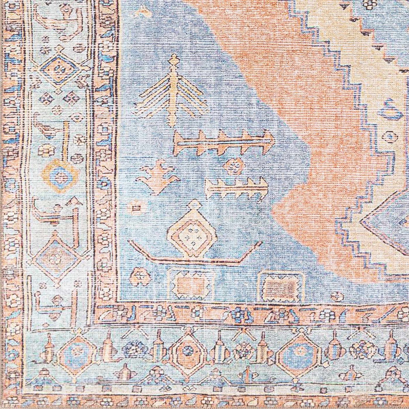 Bovey Washable Area Rug - Clearance by Boutique Rugs
