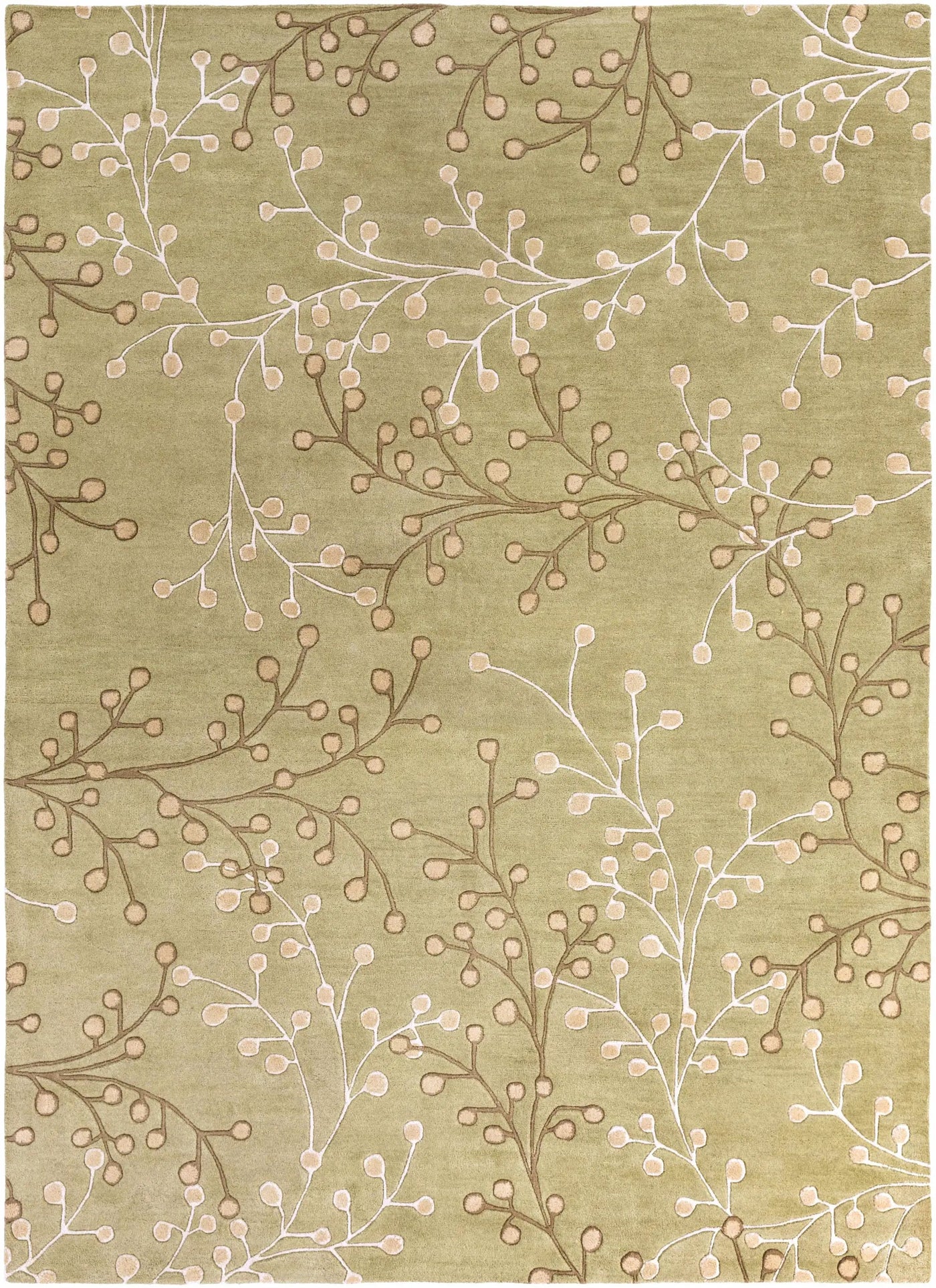 Olive Elsu Area Rug - Clearance by Boutique Rugs