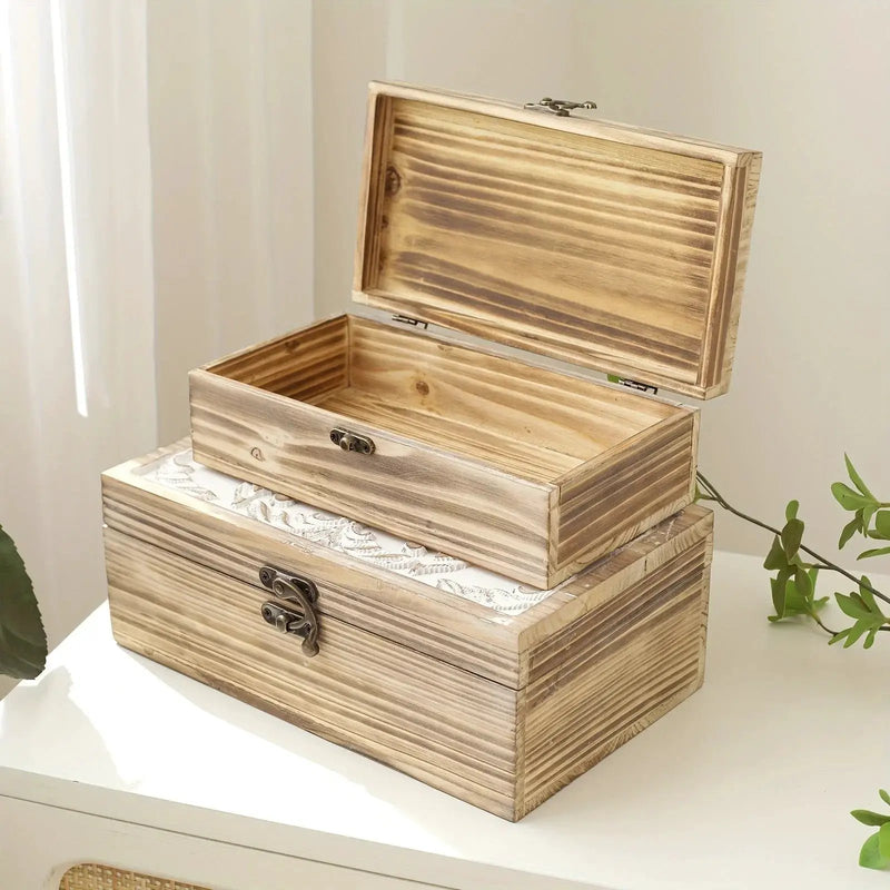Boxes - Decorative Wooden Set by House Of Avana