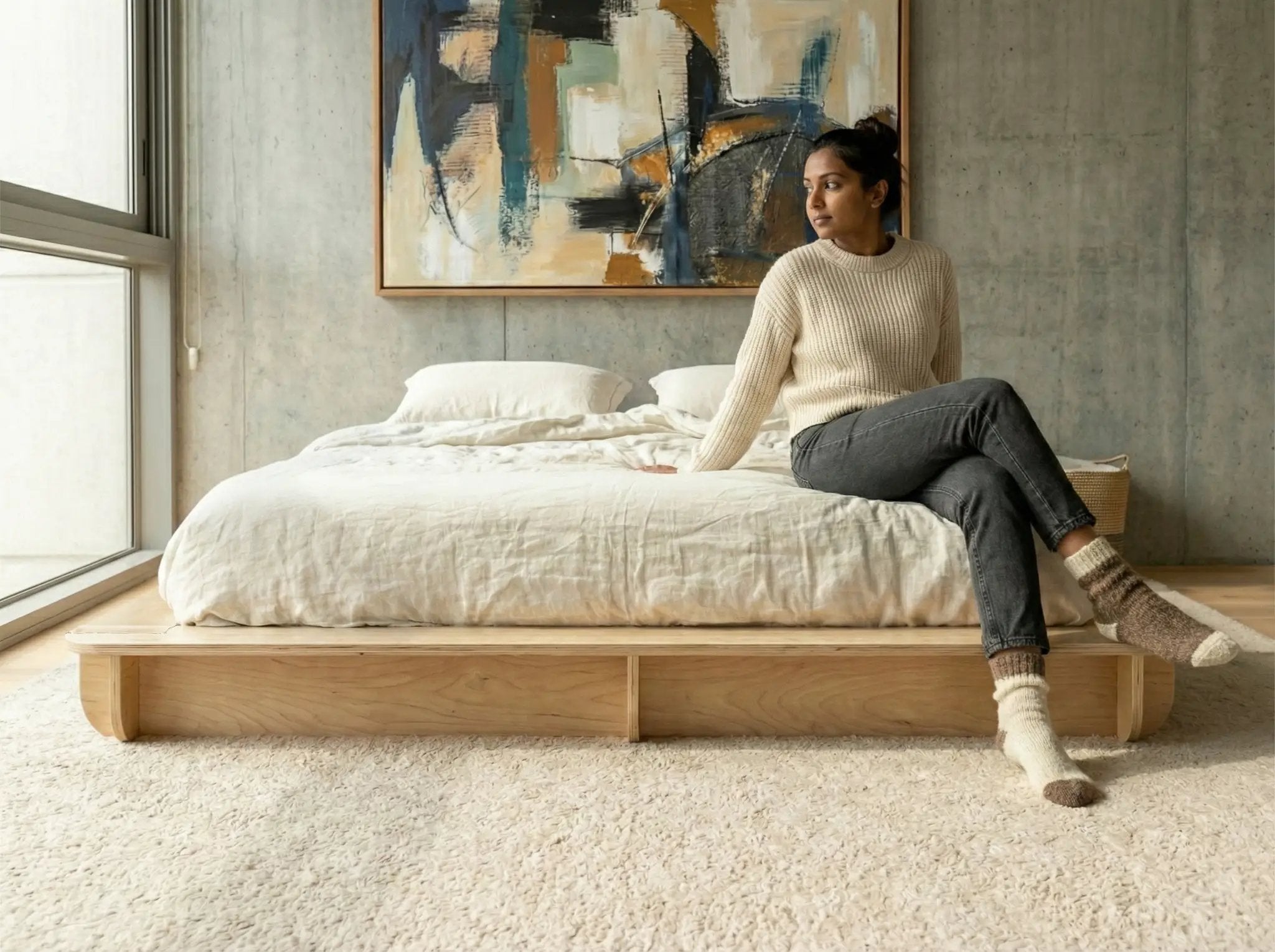 Bed Platform by Studio Furnis