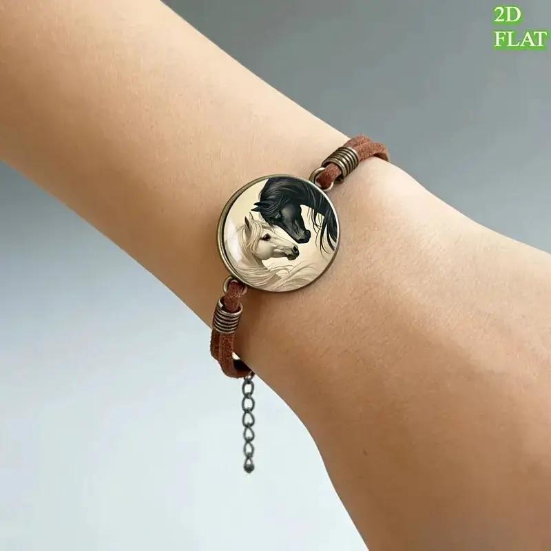 Bracelet - Vintage Glass Black by House Of Avana