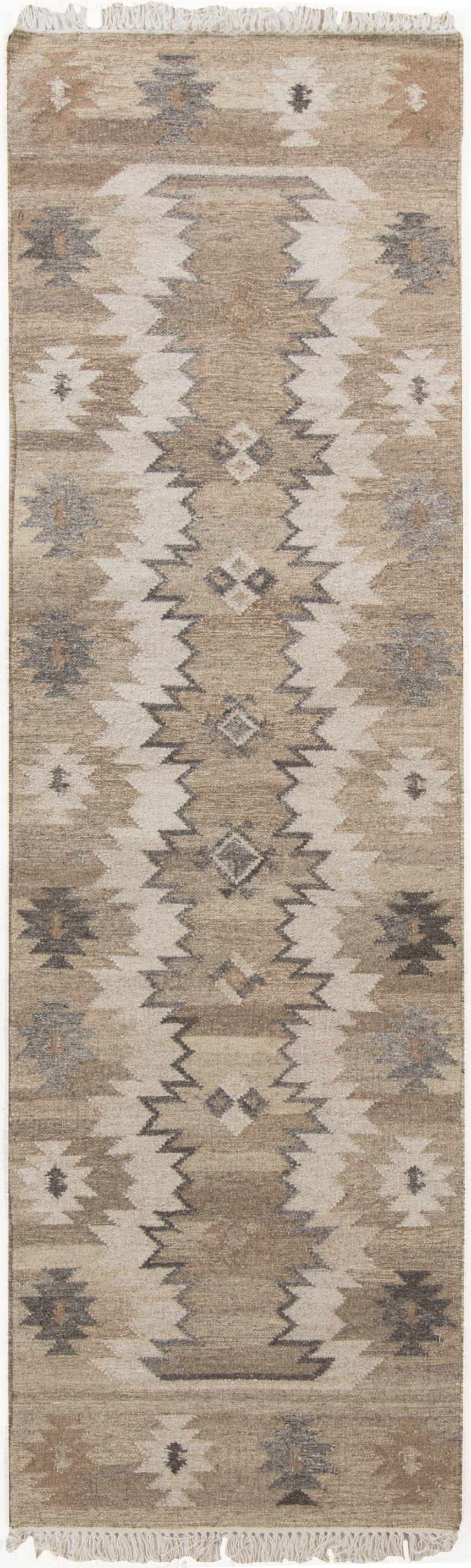 Brady Beige Wool Carpet - Clearance by Boutique Rugs
