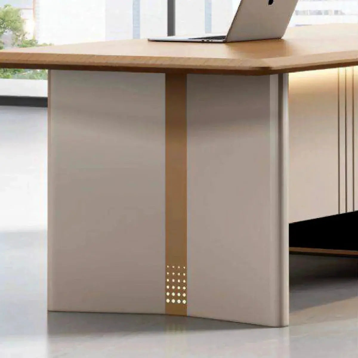 Vesta · Modern L-Shaped Executive Desk by Arc Grove