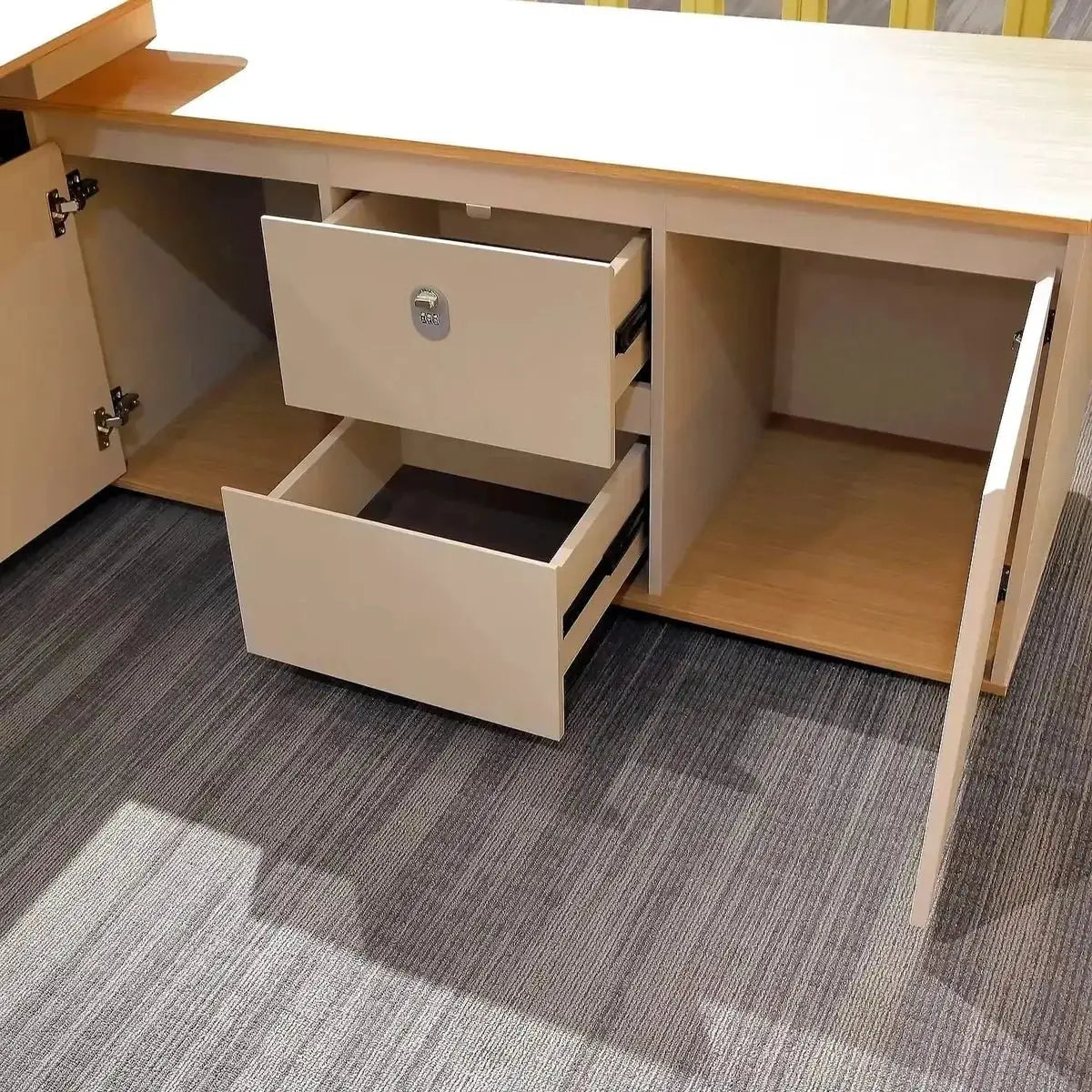 Vesta · Modern L-Shaped Executive Desk by Arc Grove