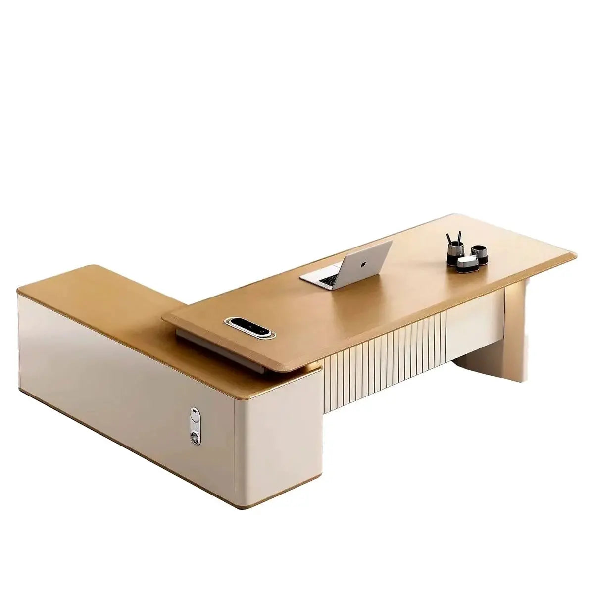 Vesta · Modern L-Shaped Executive Desk by Arc Grove