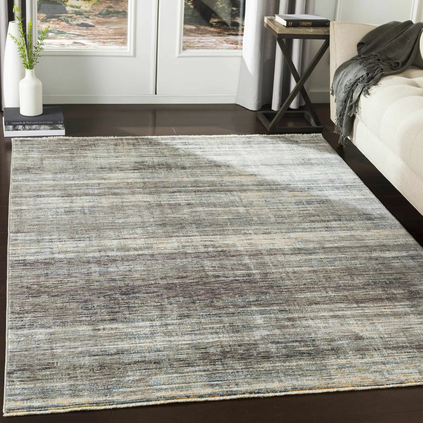 Braxton Carved Statement Area Rug - Clearance by Boutique Rugs