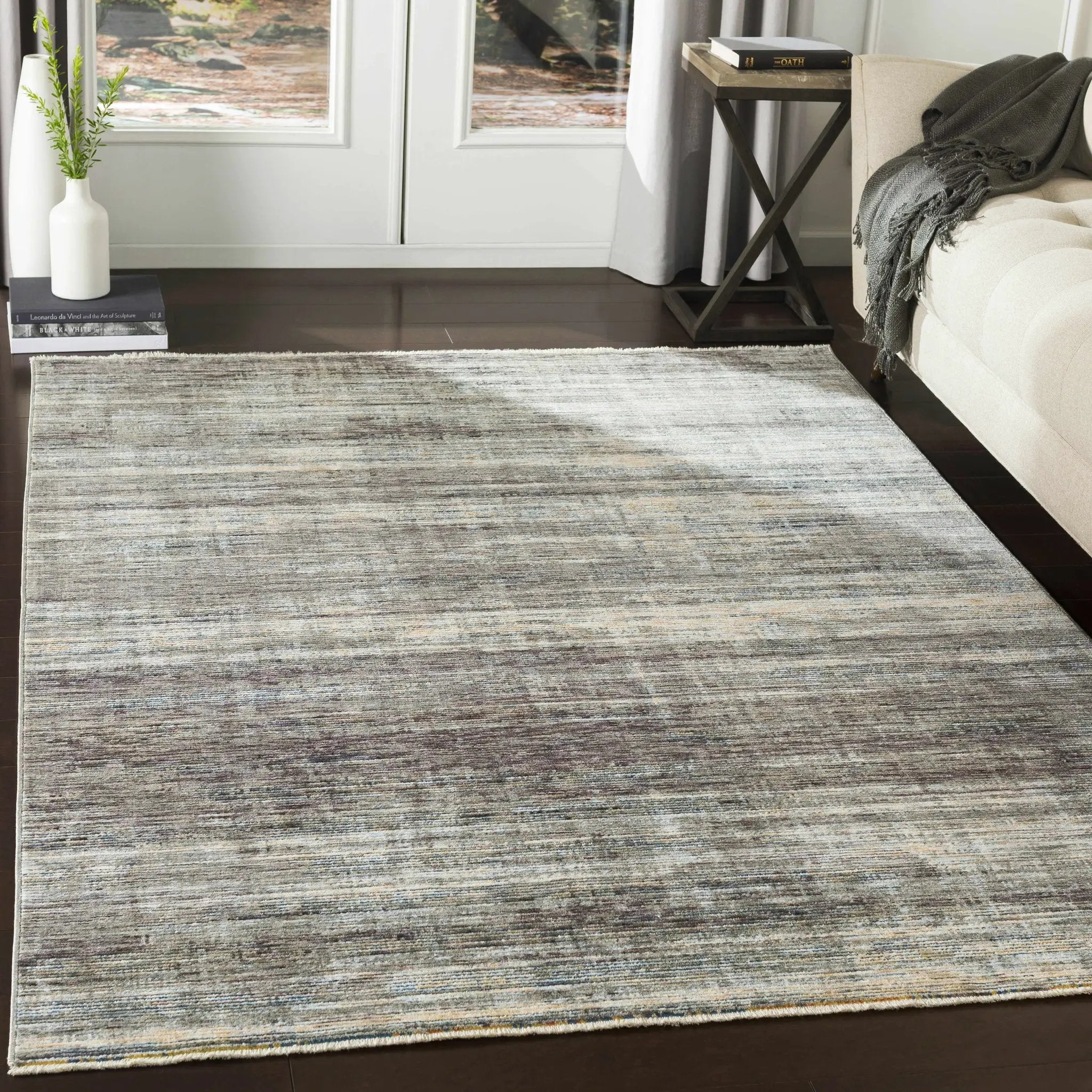 Braxton Carved Statement Area Rug - Clearance by Boutique Rugs