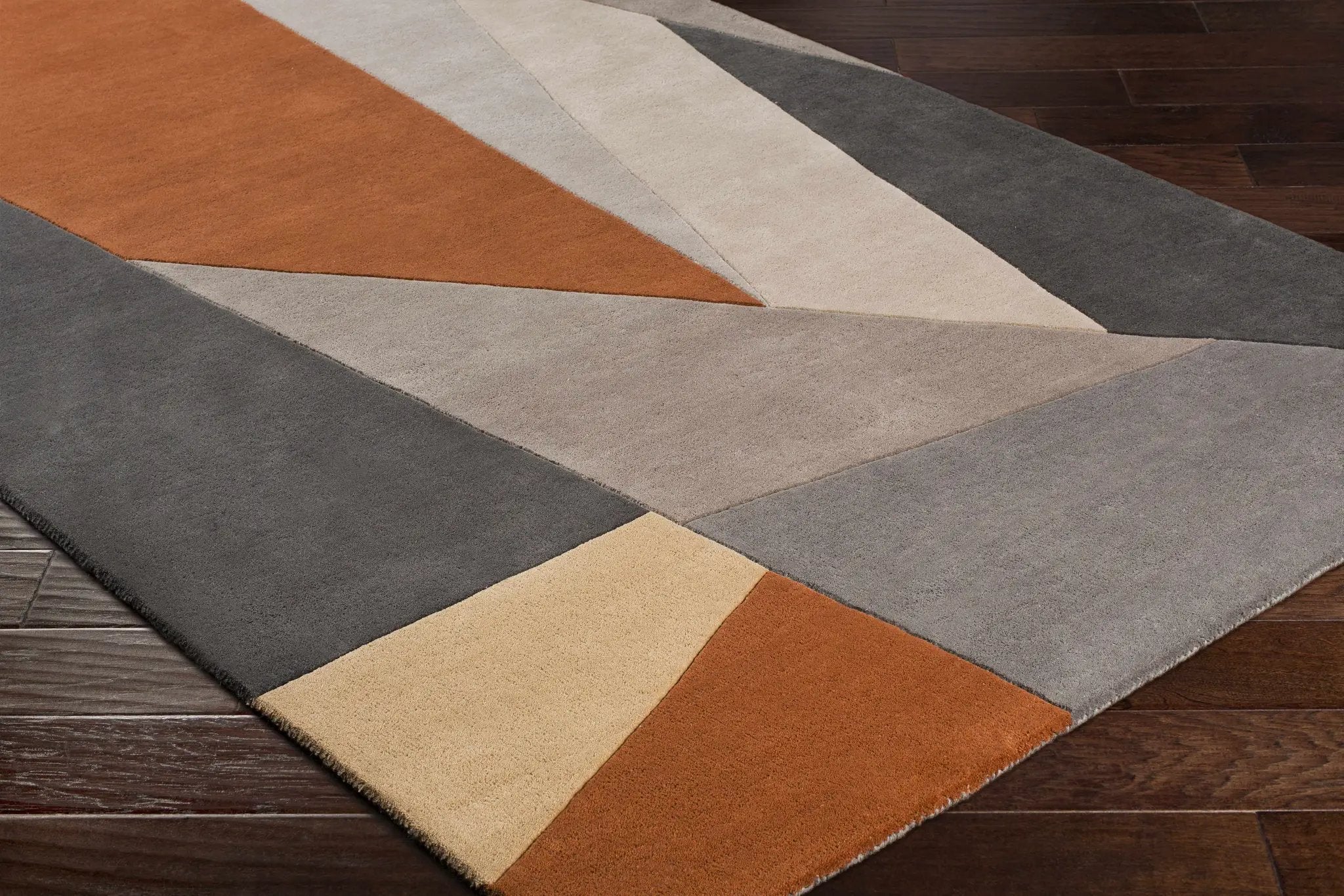 Bracknell Modern Wool Rug by Boutique Rugs