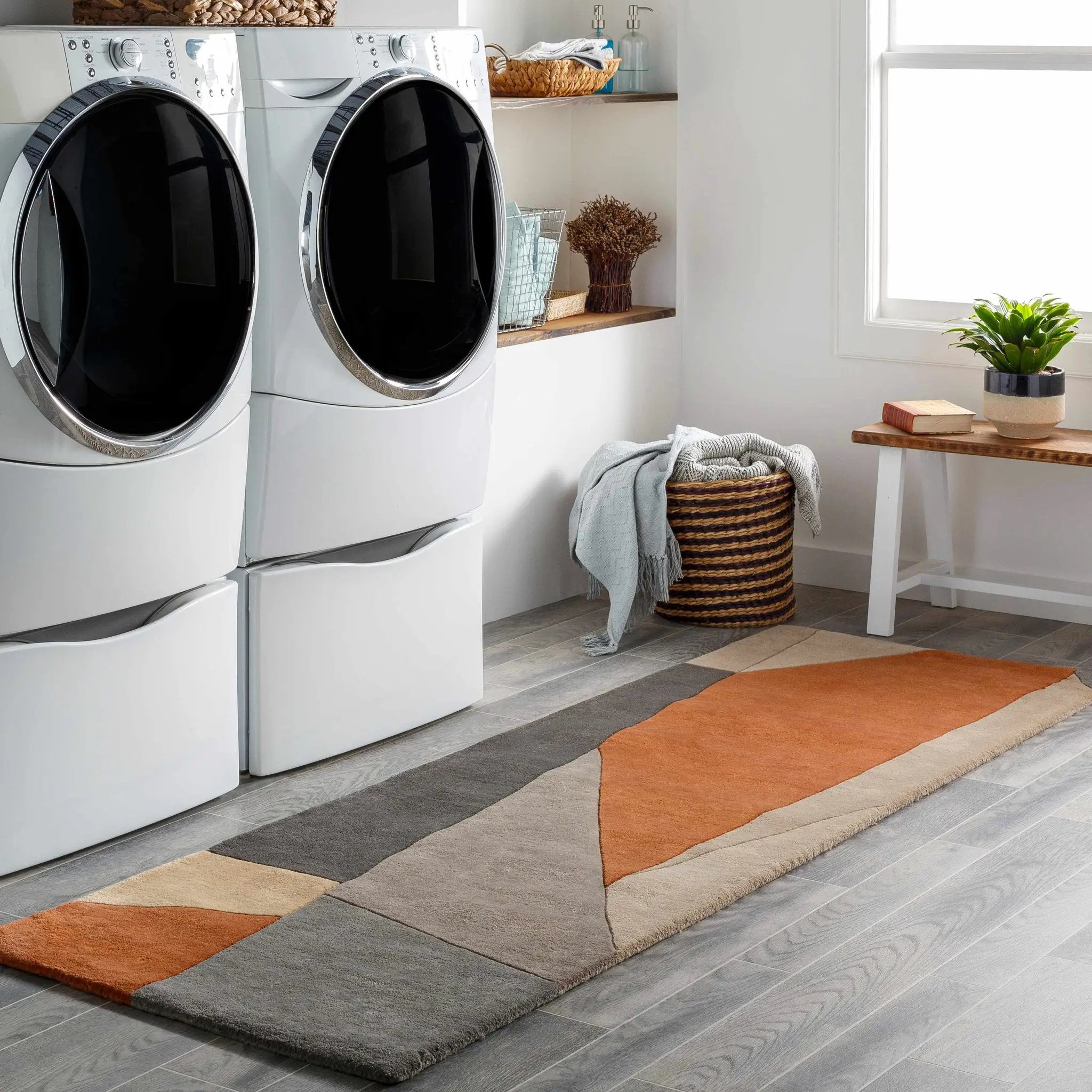 Bracknell Modern Wool Rug by Boutique Rugs