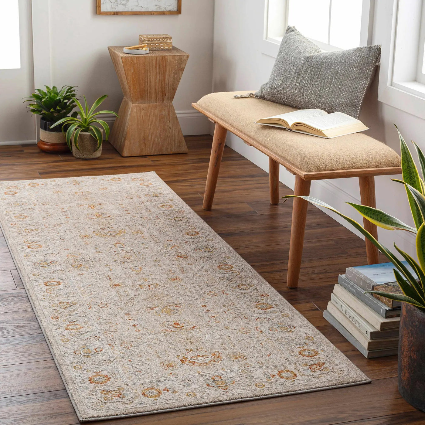 Bradley Oushak Thick Luxe Area Rug by Boutique Rugs