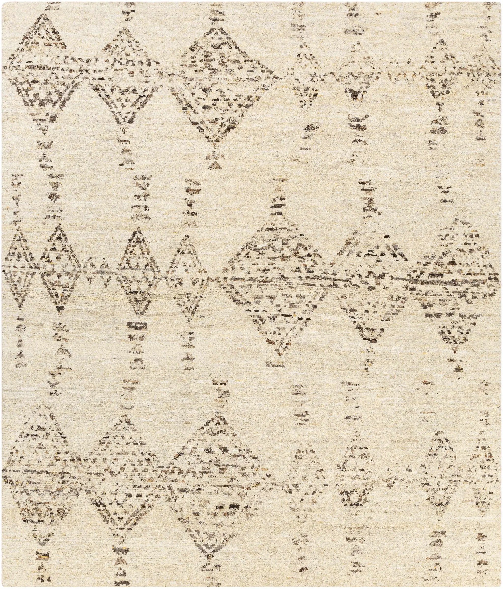 Bordertown Hand Knotted Wool Rug - Clearance by Boutique Rugs