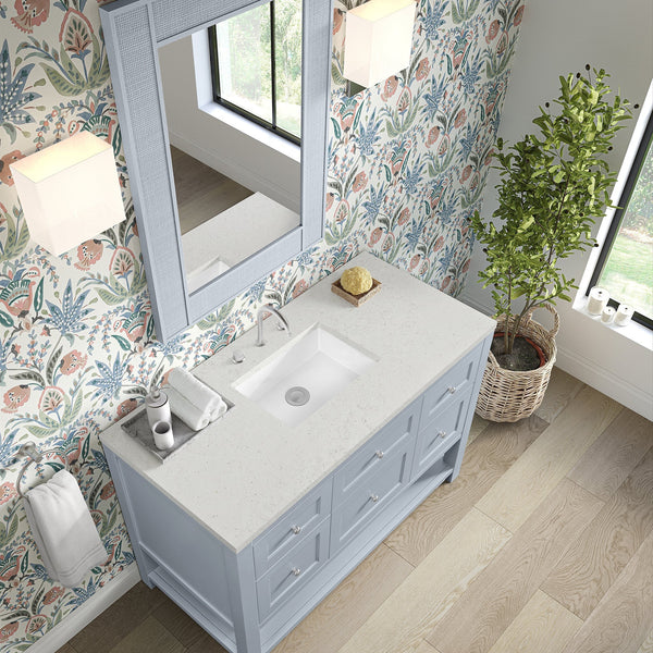 James Martin Breckenridge 48" Single Bathroom Vanity, Serenity Blue
