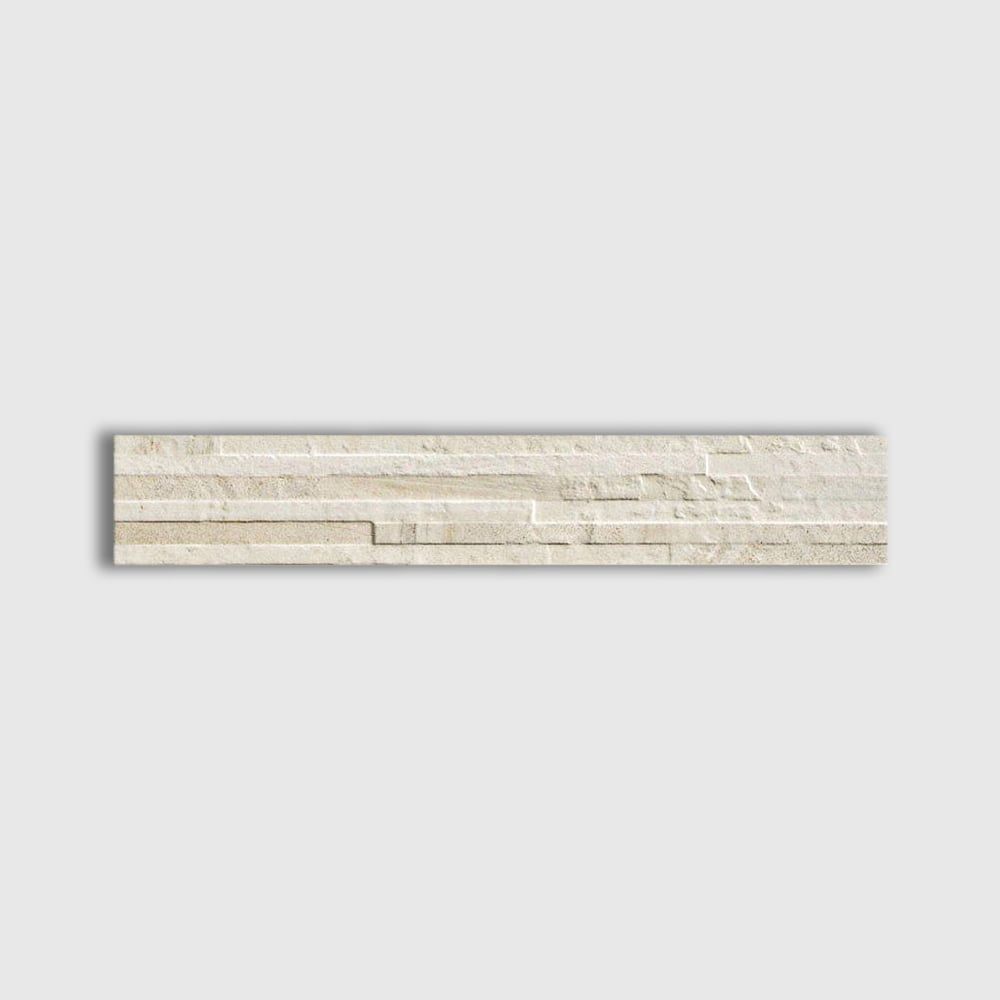 Brera Glazed Brick Stone Look Porcelain Decorative 4x24 Porcelain Glazed 4x24 Decorative