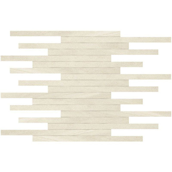 Brera Glazed Muretto Stone Look Porcelain Mosaics 11 1/2x18