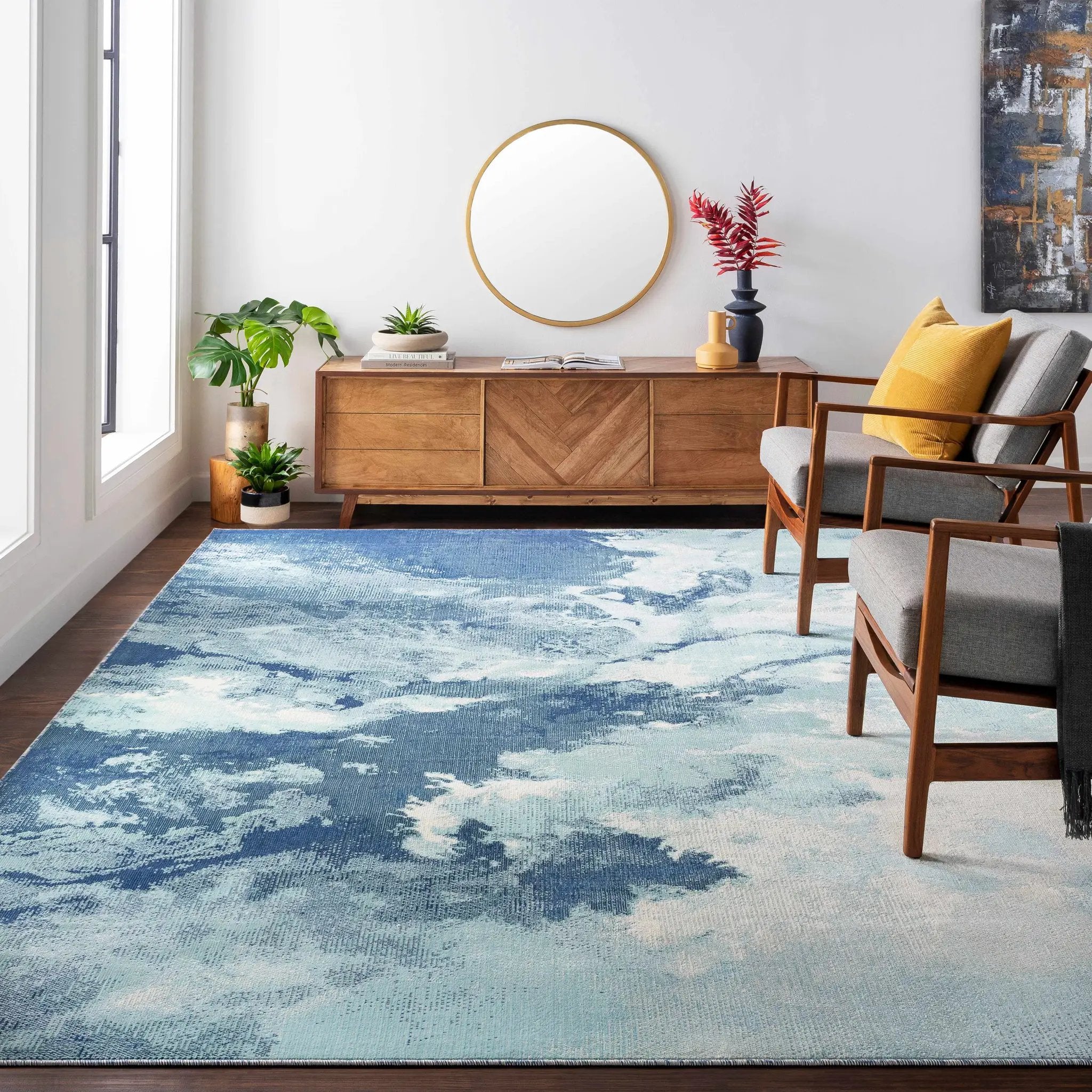 Bright Sky Indoor/Outdoor Rug by Boutique Rugs