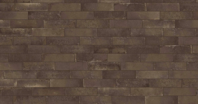 Brick World London Dark Smart-corner Look Porcelain Moldings 3x12 by landmarkceramics