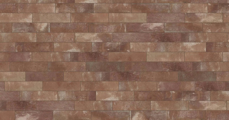 Brick World London Red Look Porcelain Tiles 3x12 by landmarkceramics