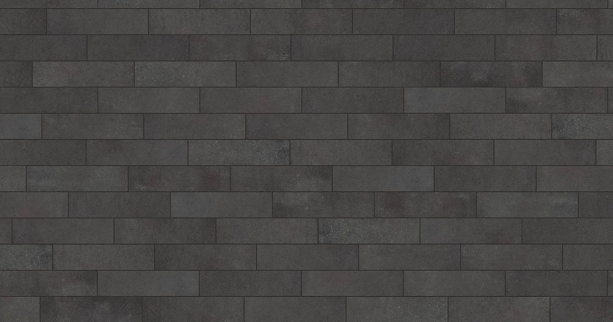 Brick World Soho Black Corner Look Porcelain Moldings 3x12 by landmarkceramics