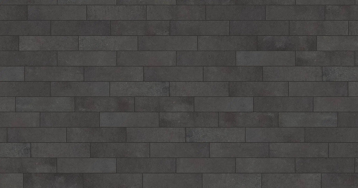 Brick World Soho Black Smart-corner Look Porcelain Moldings 3x12 by landmarkceramics