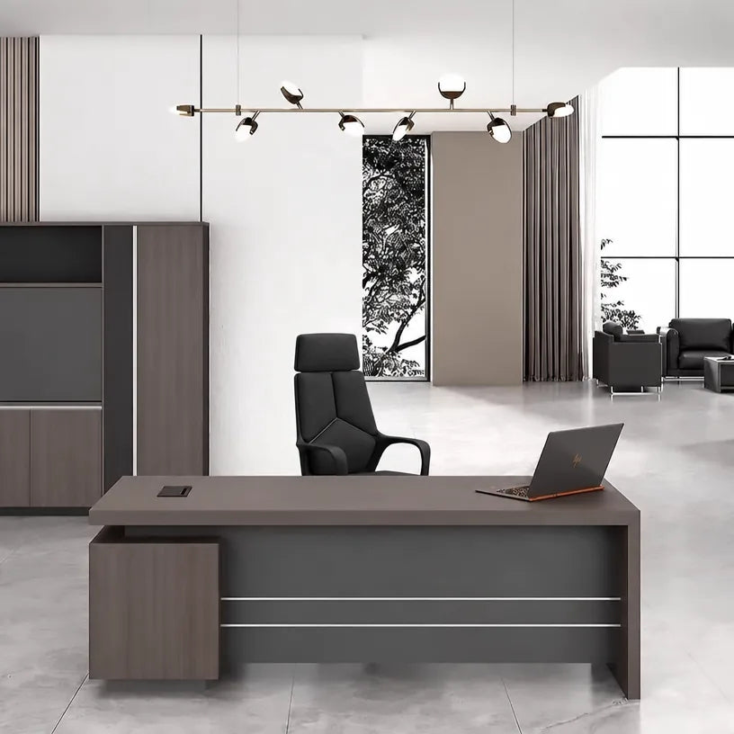 Bristol · Modern L-Shaped Executive Desk, photo 4 of 14