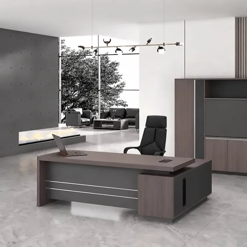 Bristol · Modern L-Shaped Executive Desk, photo 5 of 14
