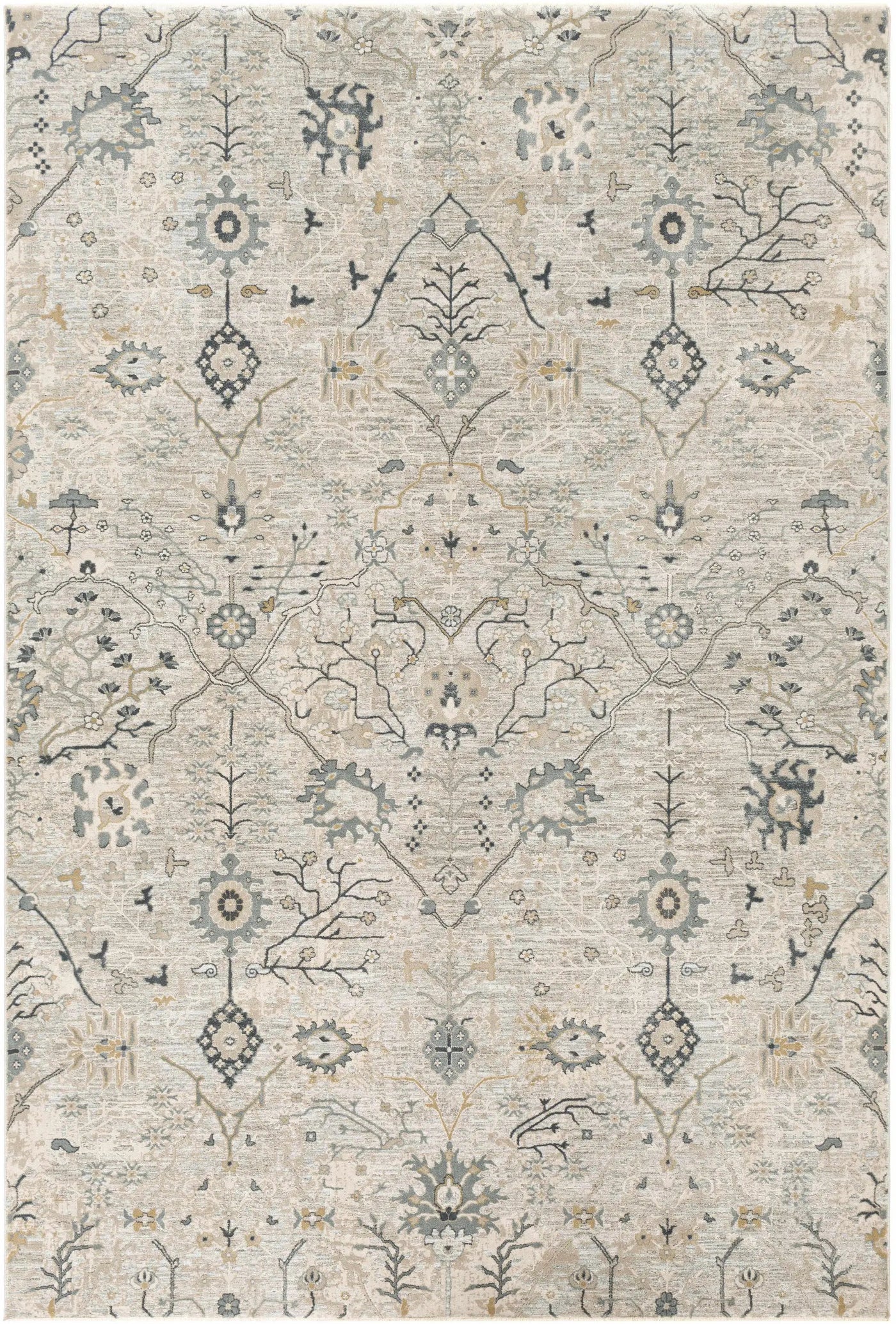 Barkisland Thick Luxe Oushak Rug by Boutique Rugs
