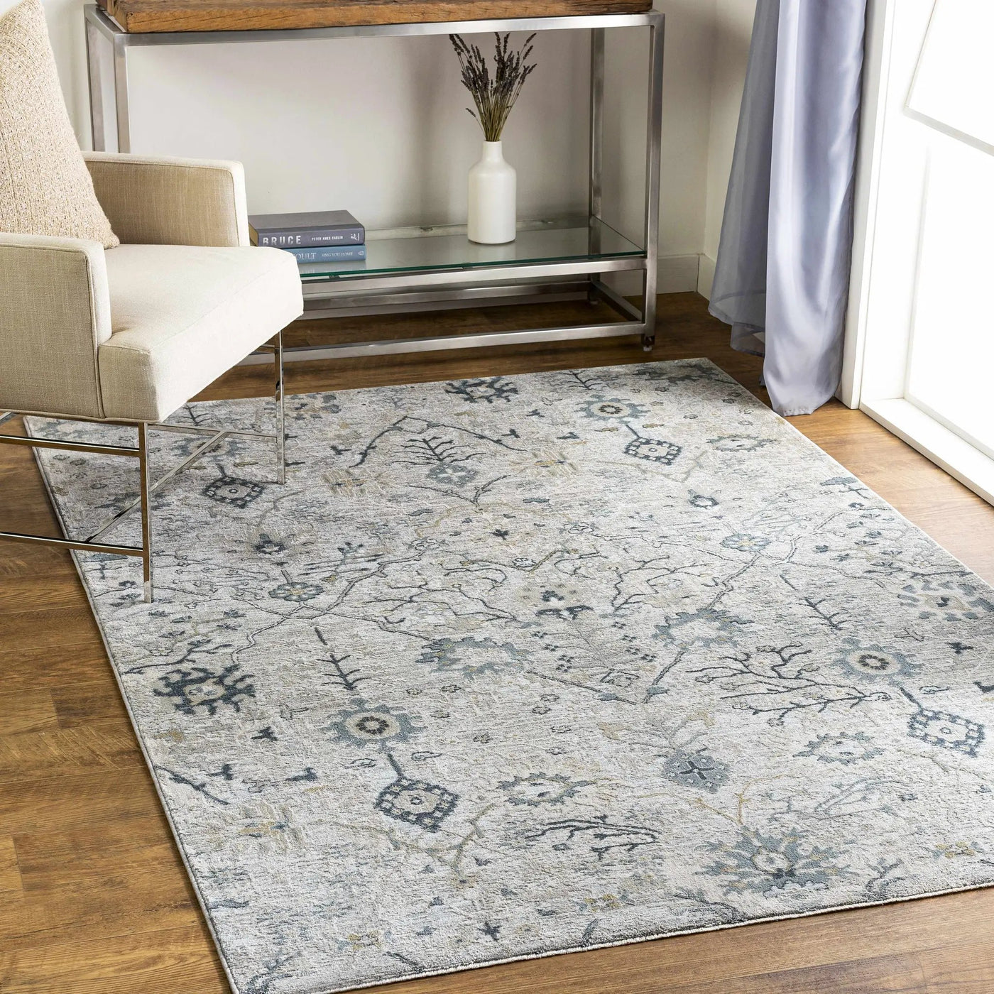 Barkisland Thick Luxe Oushak Rug by Boutique Rugs