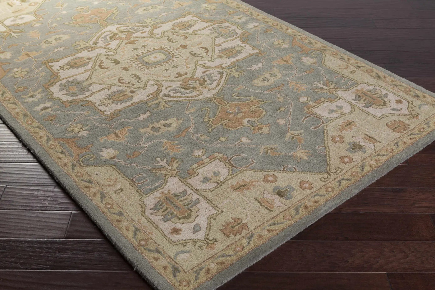 Broomfield Gray 1144 Wool Area Rug by Boutique Rugs