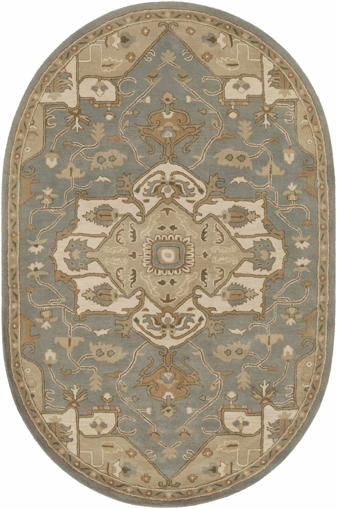 Broomfield Gray 1144 Wool Area Rug by Boutique Rugs