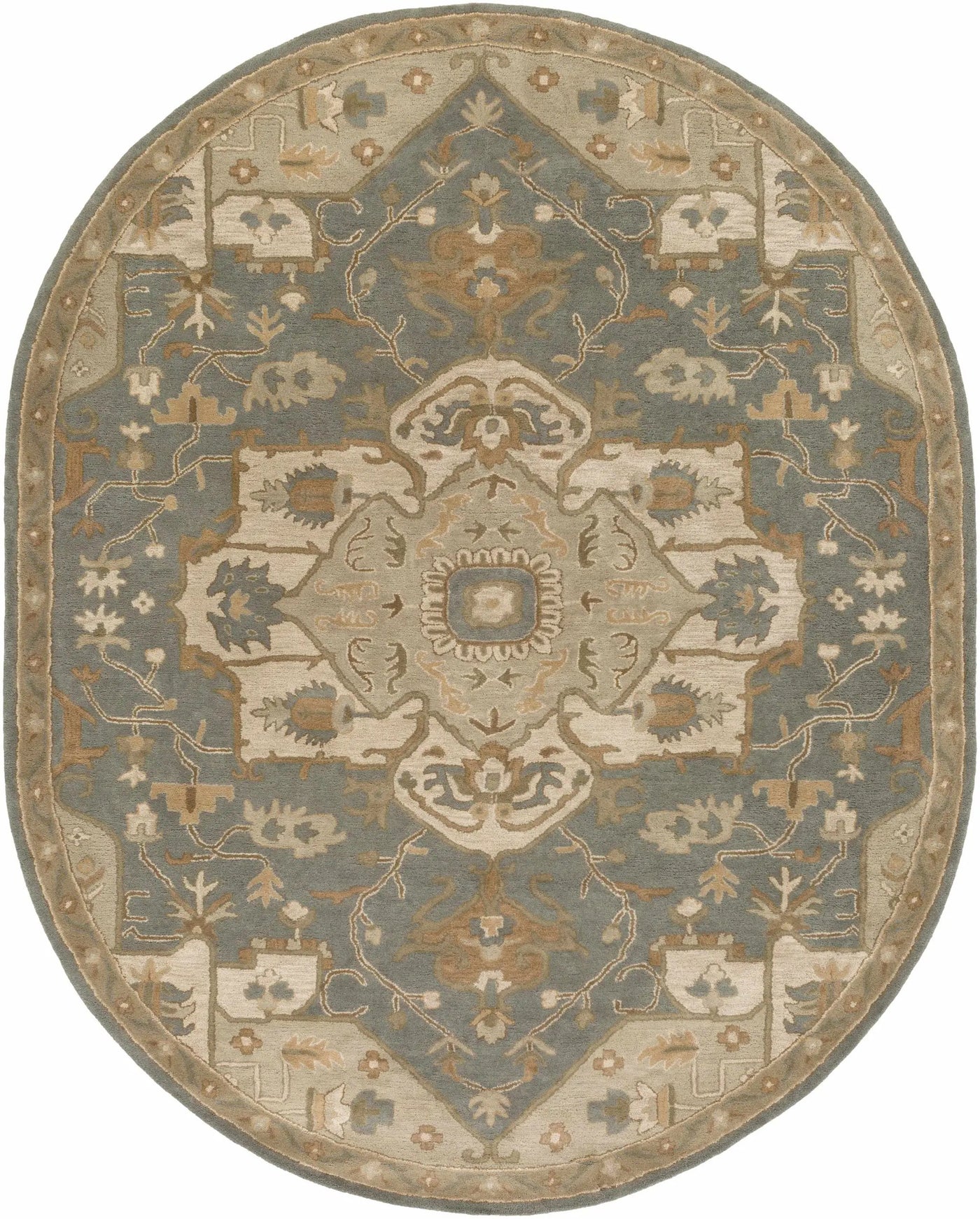 Broomfield Gray 1144 Wool Area Rug by Boutique Rugs