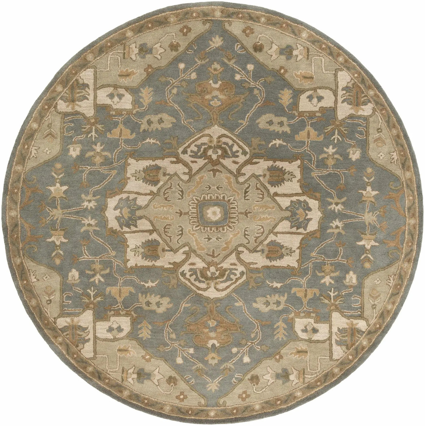 Broomfield Gray 1144 Wool Area Rug by Boutique Rugs