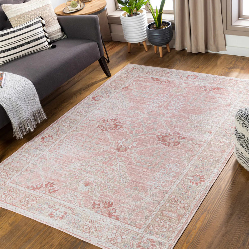 Barnwell Pink Area Carpet by Boutique Rugs