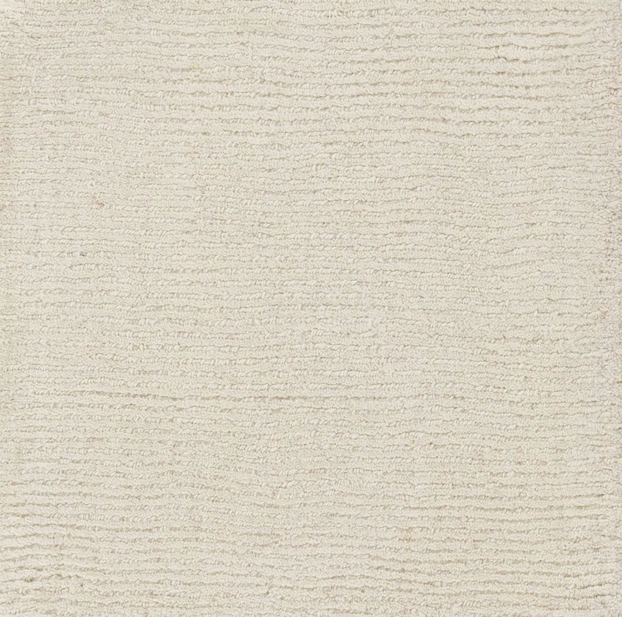 Brockton Solid Light Beige Wool Rug by Boutique Rugs