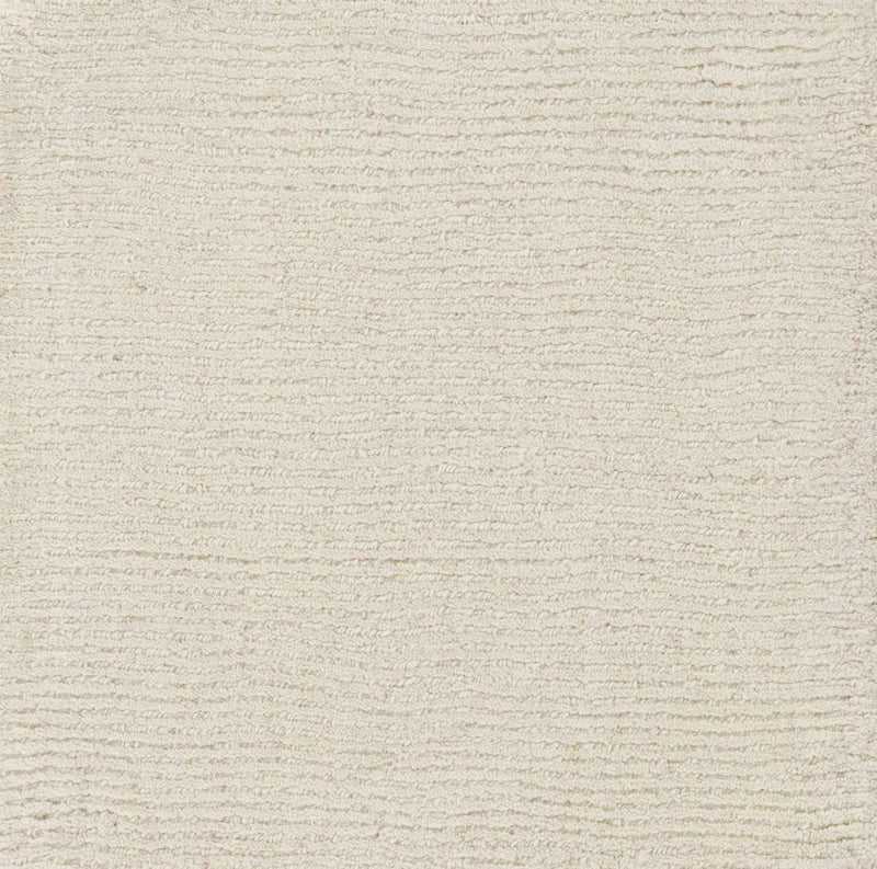 Brockton Solid Light Beige Wool Rug by Boutique Rugs