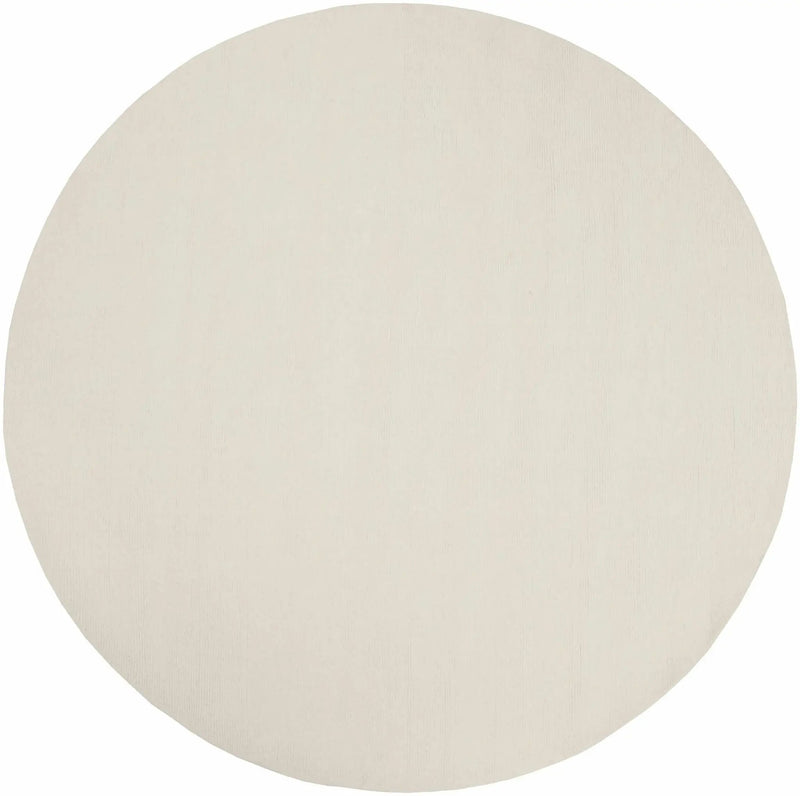 Brockton Solid Light Beige Wool Rug by Boutique Rugs