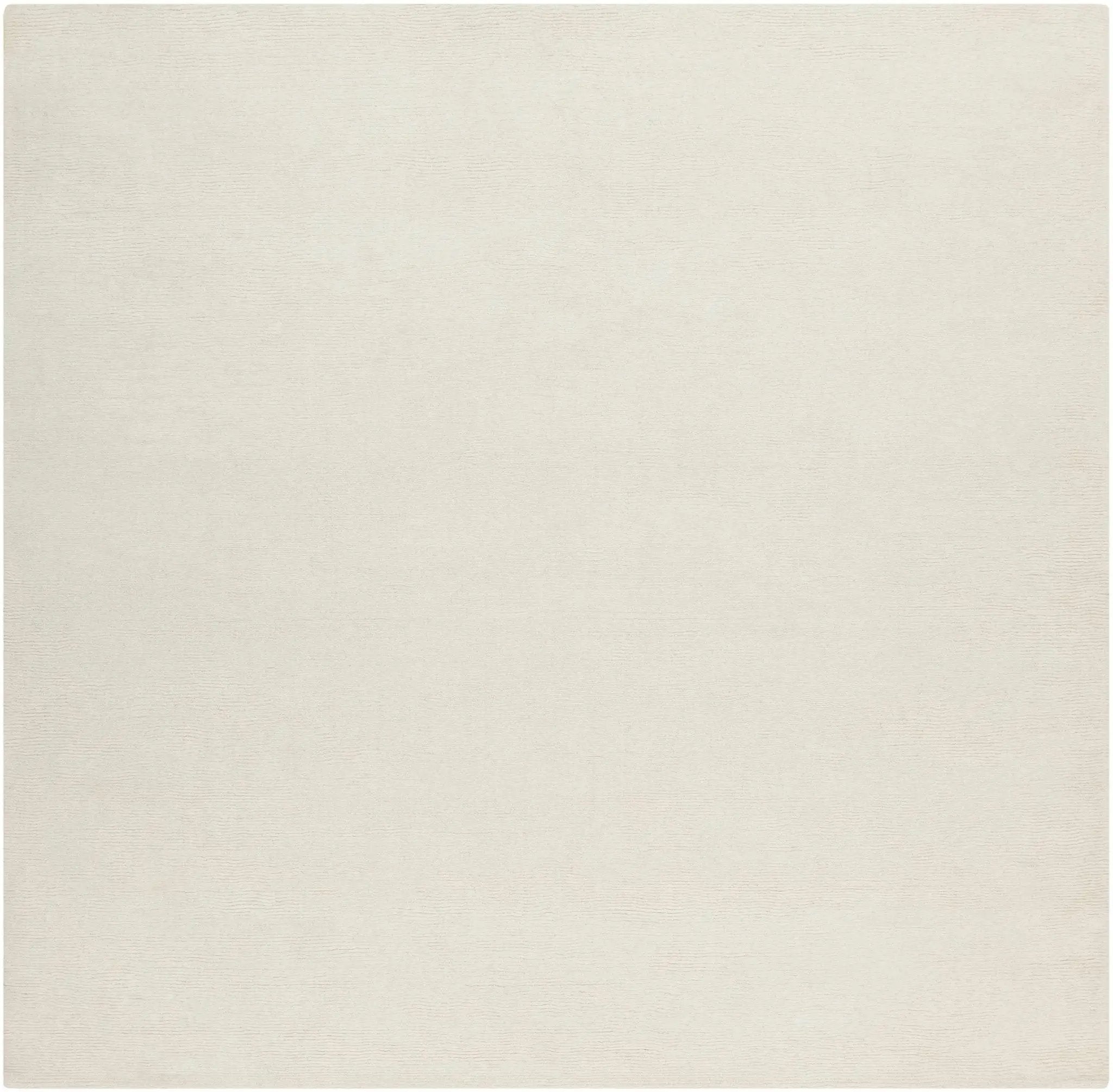 Brockton Solid Light Beige Wool Rug by Boutique Rugs
