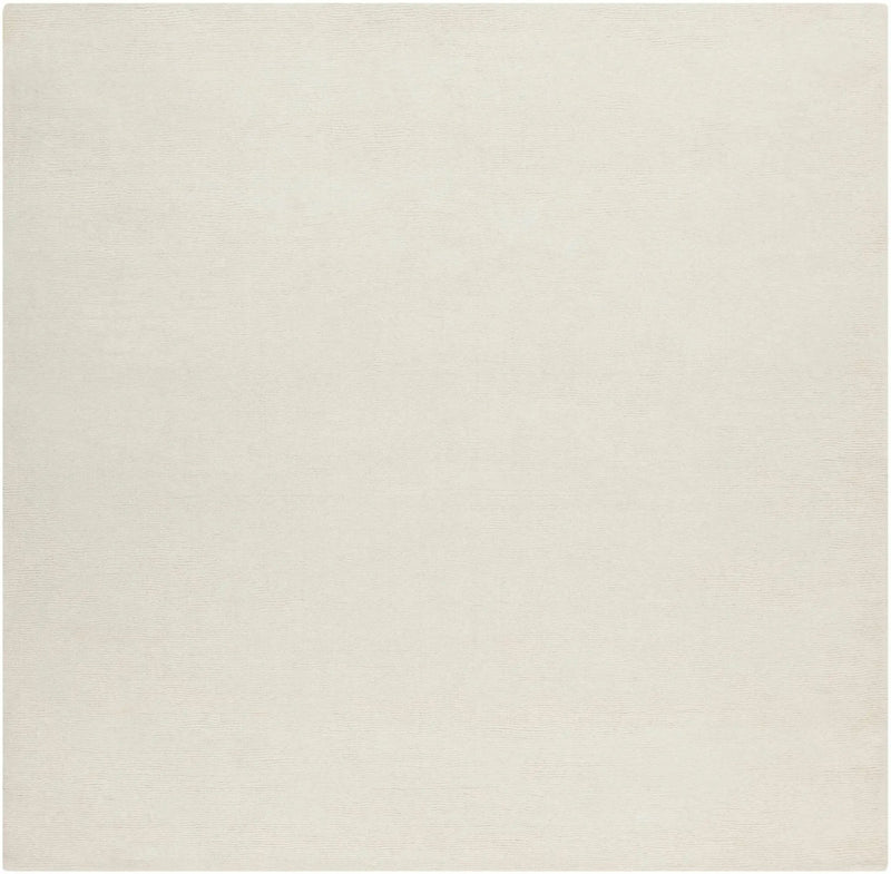 Brockton Solid Light Beige Wool Rug by Boutique Rugs