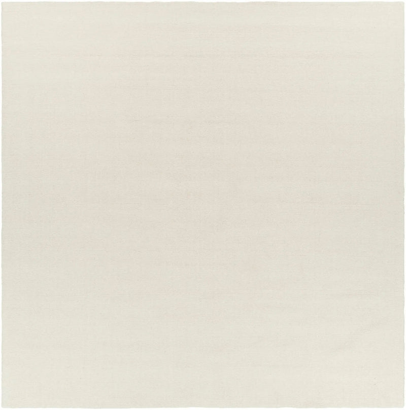 Brockton Solid Light Beige Wool Rug by Boutique Rugs